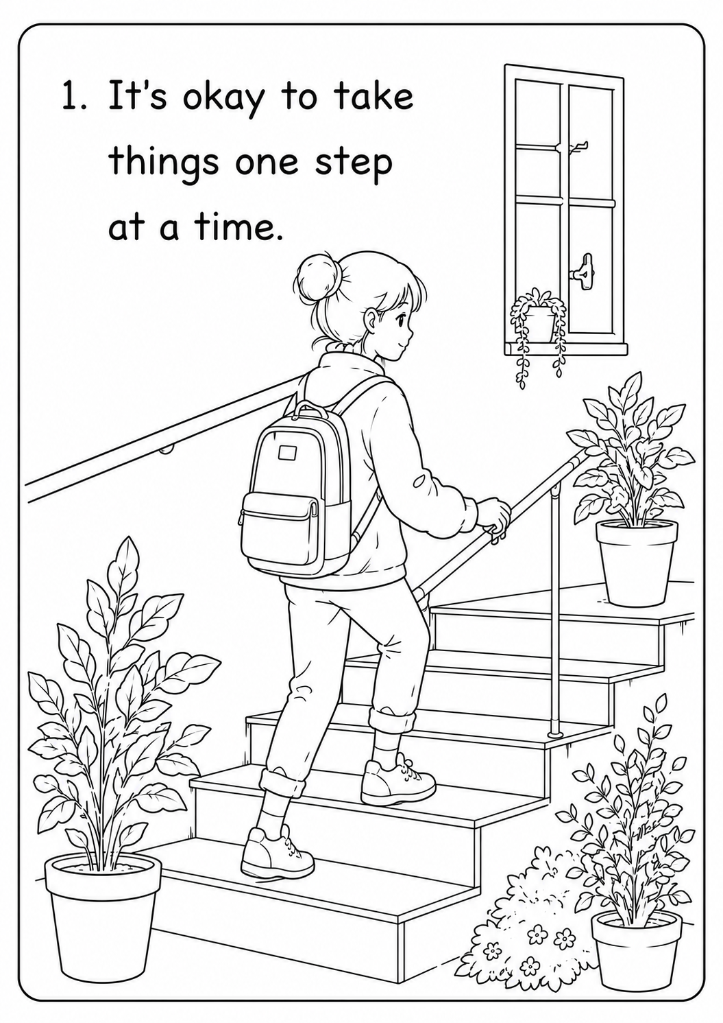 Healing the Emotional Life Coloring Book - 30 Printable PDF Pages (US Letter Size: 8.5" × 11")
