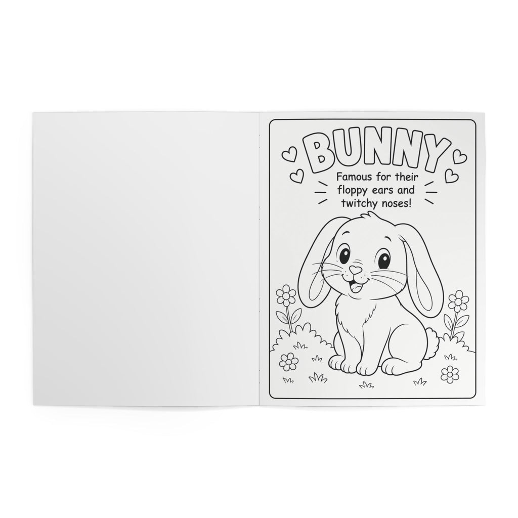 Adorable Baby Animals Coloring Book – 24-Pages