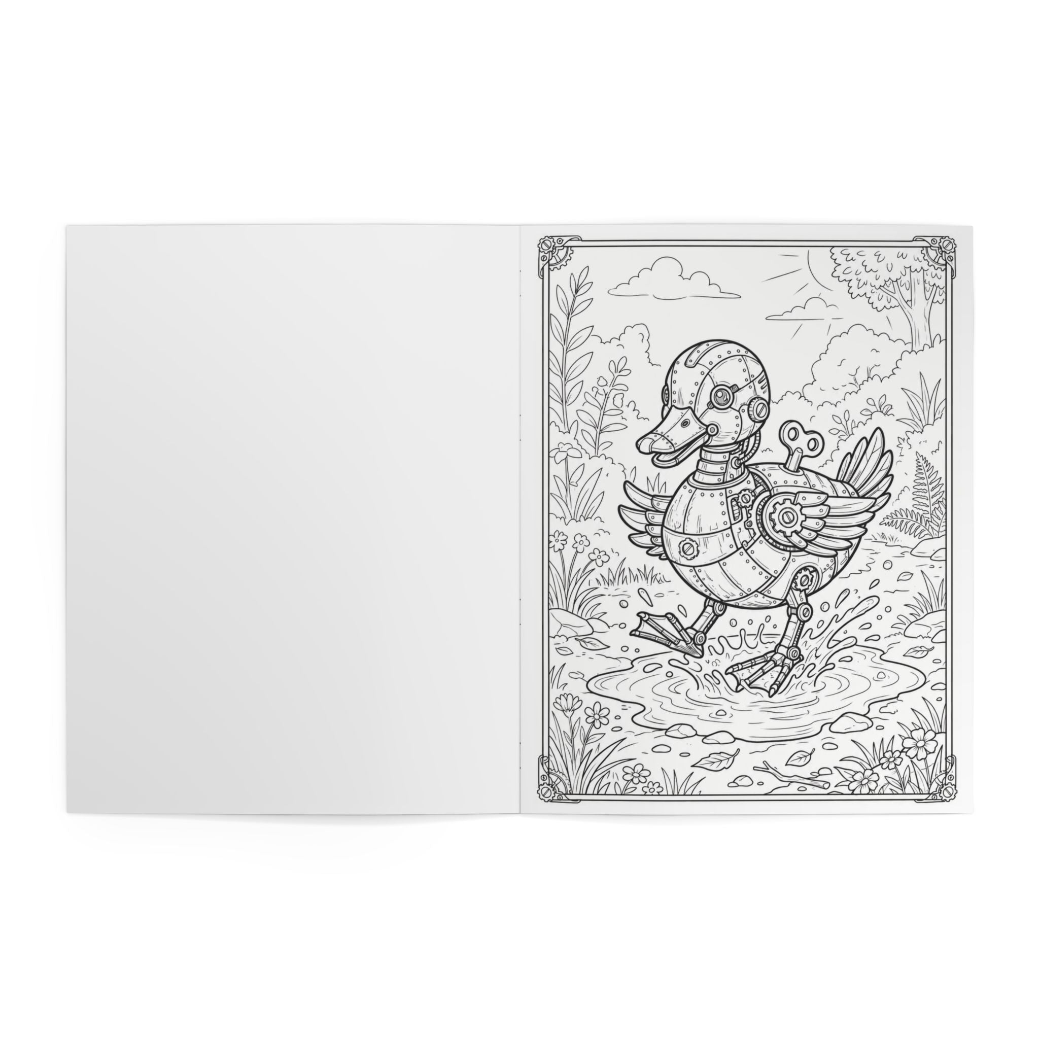 Steampunk 2 Coloring Book - 24 Pages