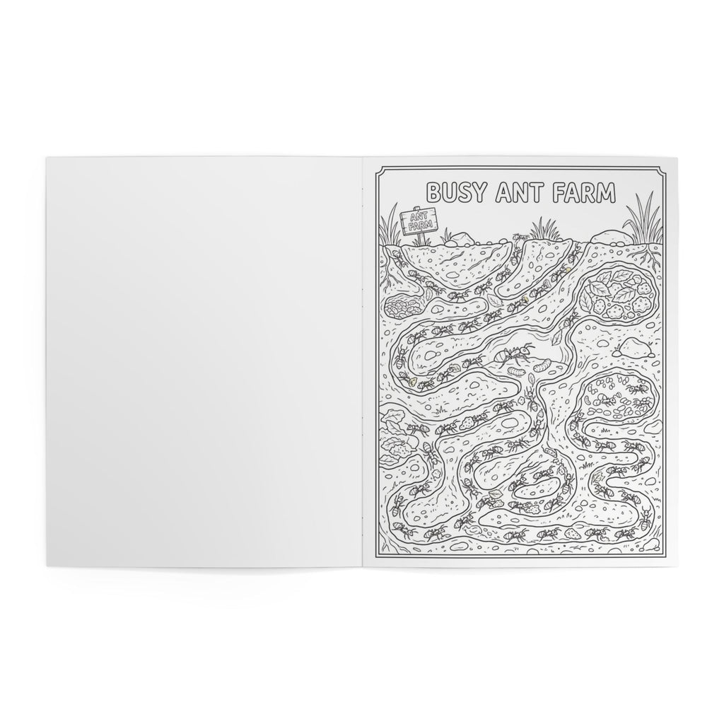 Nature & Science Coloring Book - 24 Pages