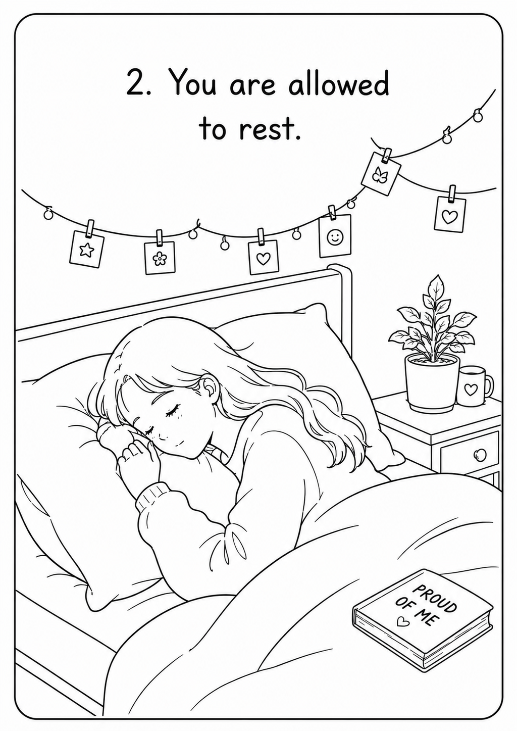 Healing the Emotional Life Coloring Book - 30 Printable PDF Pages (US Letter Size: 8.5" × 11")