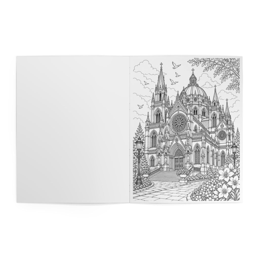 Adult Coloring Book -24 Pages