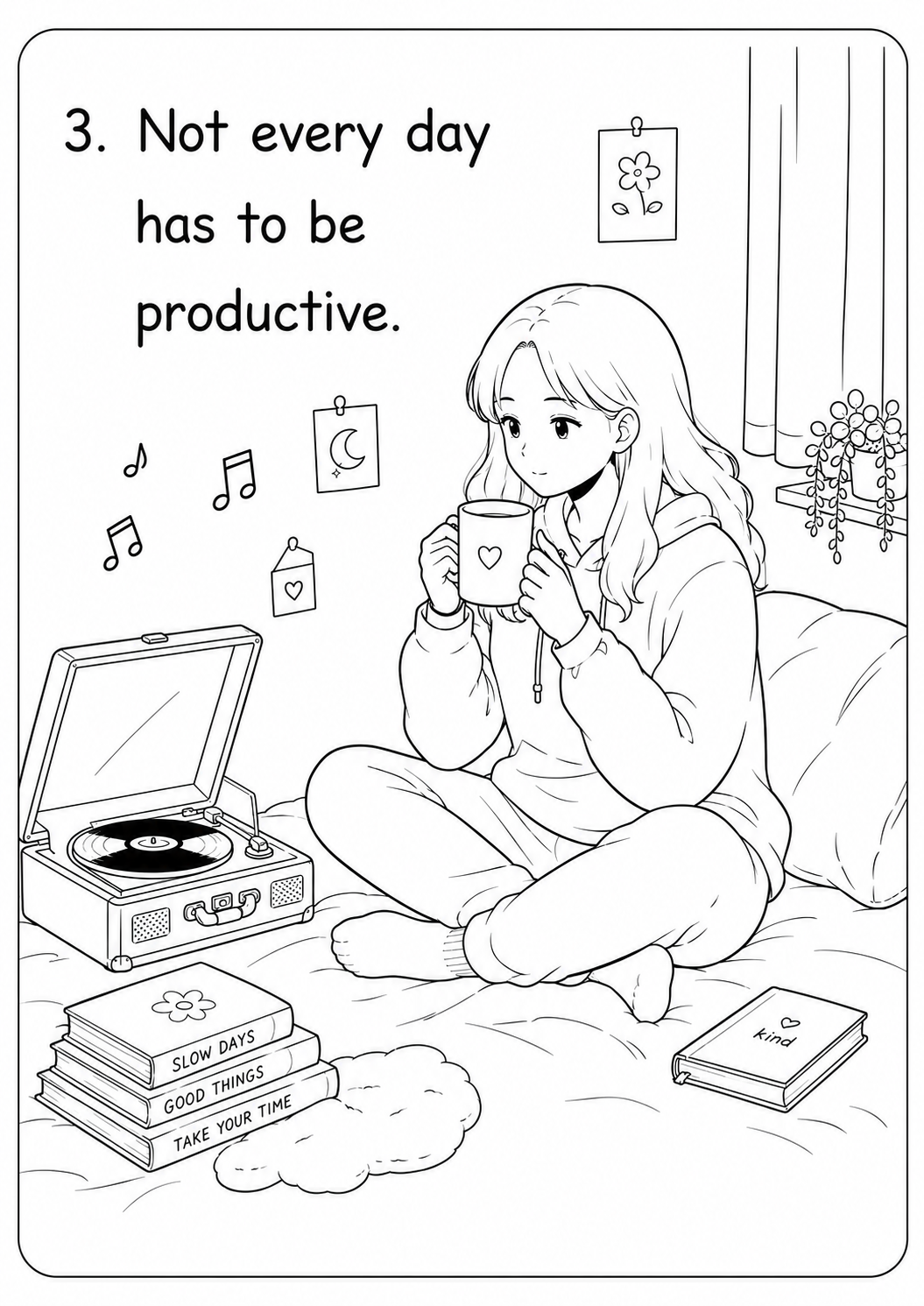 Healing the Emotional Life Coloring Book - 30 Printable PDF Pages (US Letter Size: 8.5" × 11")