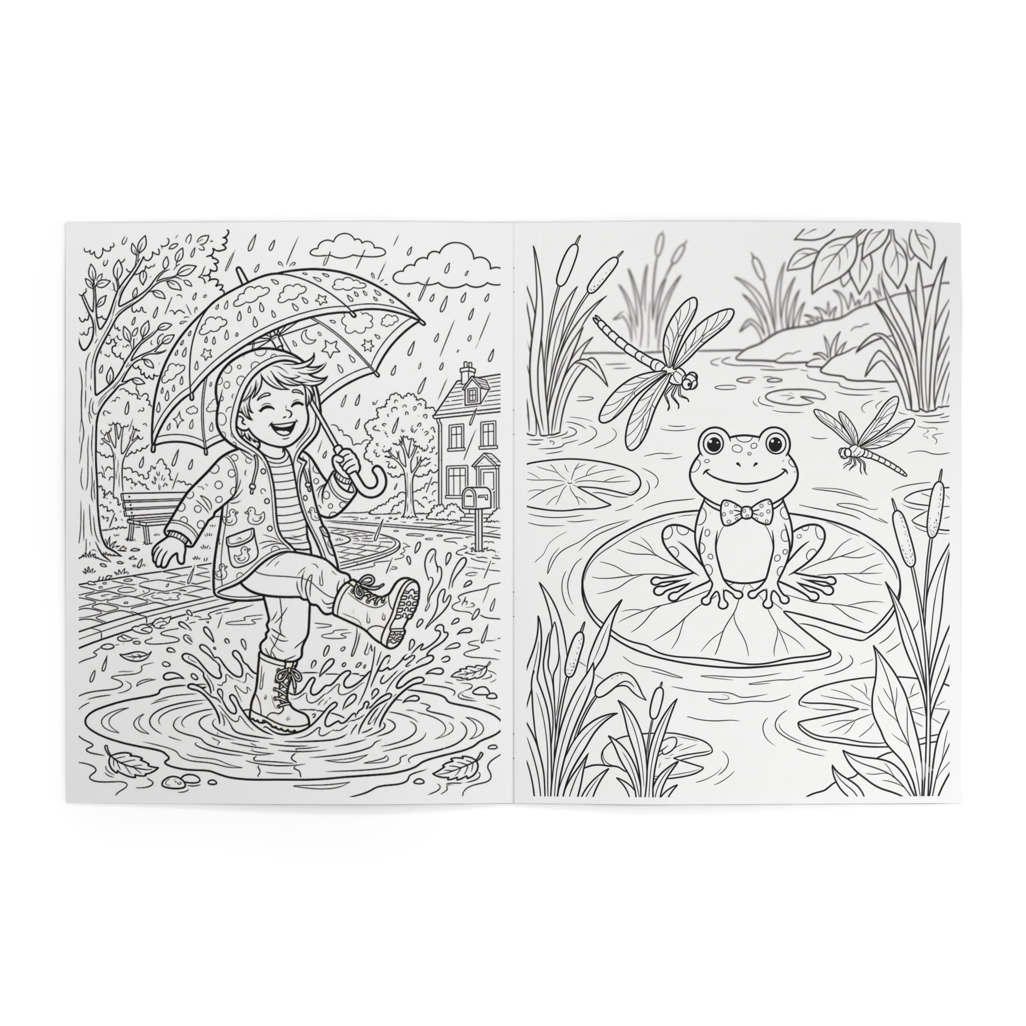 Nature & Science Coloring Book - 24 Pages