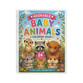 Adorable Baby Animals Coloring Book – 24-Pages