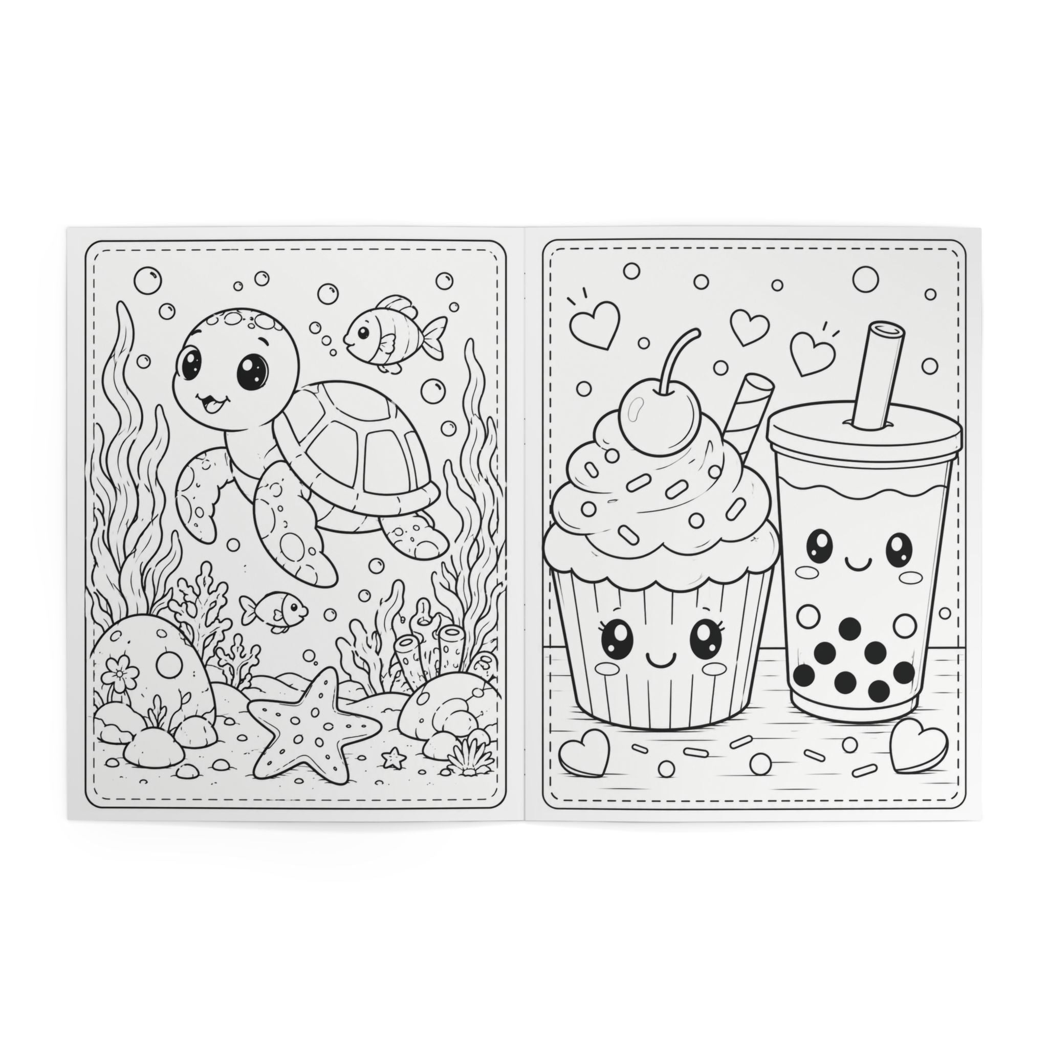 Kids’ Teddy Bear Coloring Book — 24 Pages