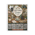 Cozy Coffee Escapes Coloring Book - 24 Pages