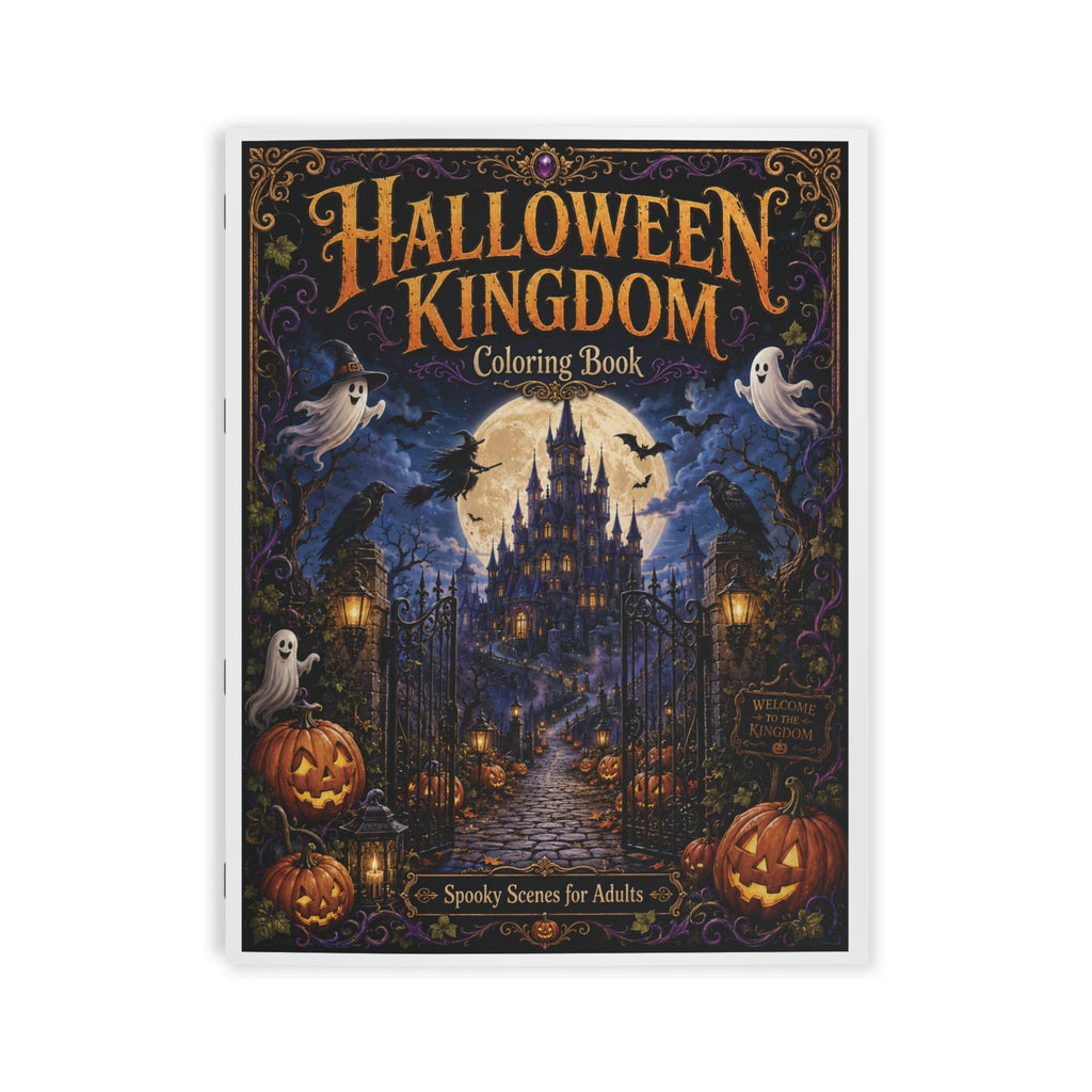 Halloween Kingdom 2 Coloring Book - 24 Pages