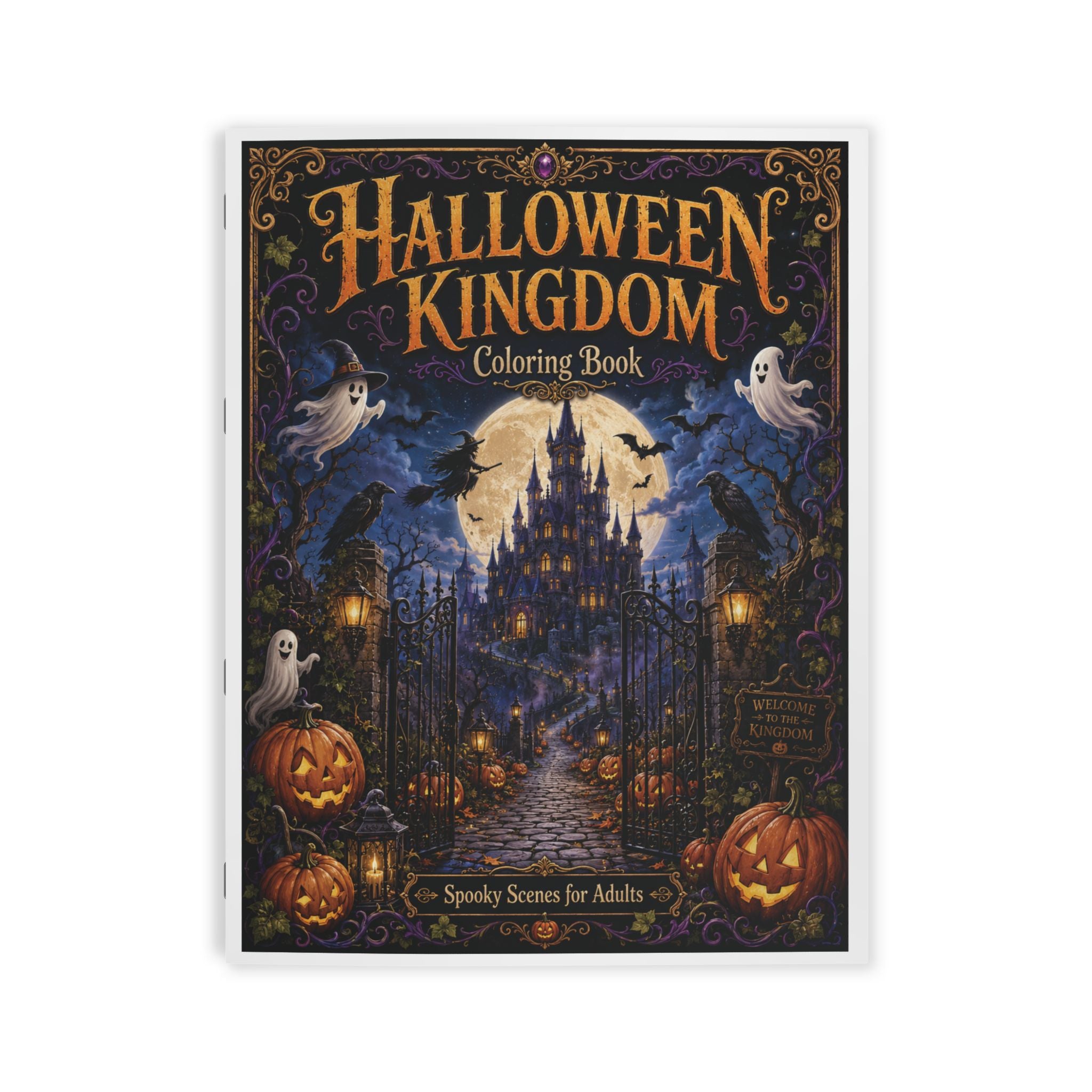 Halloween Kingdom 2 Coloring Book - 24 Pages