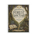 Enchanted Forest Sanctuary Coloring Book - 24 pages