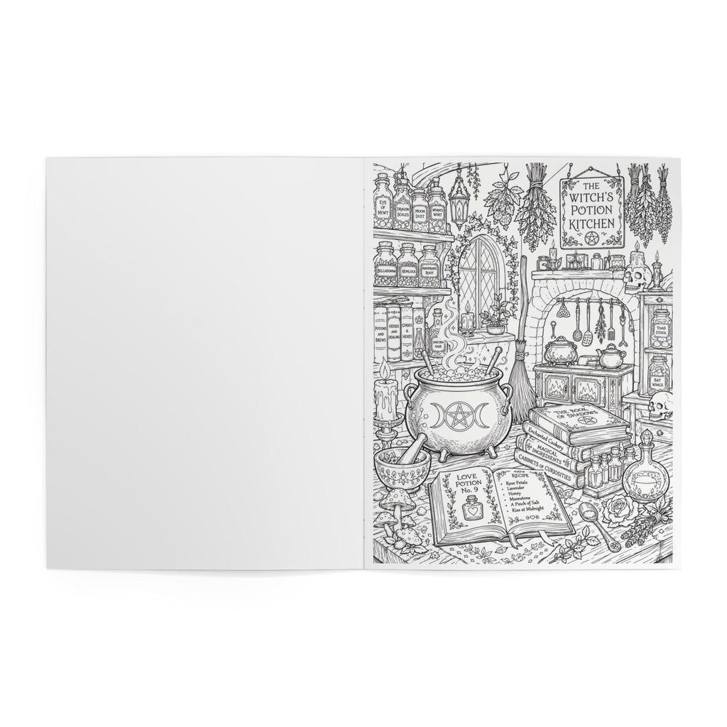 Halloween Kingdom 2 Coloring Book - 24 Pages