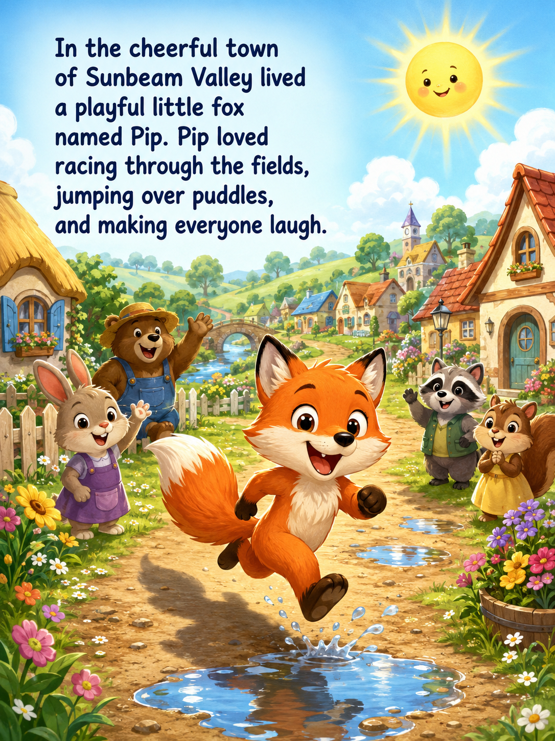 Pip and the Day the Shadows Quit – 20 Page Children’s Digital Storybook