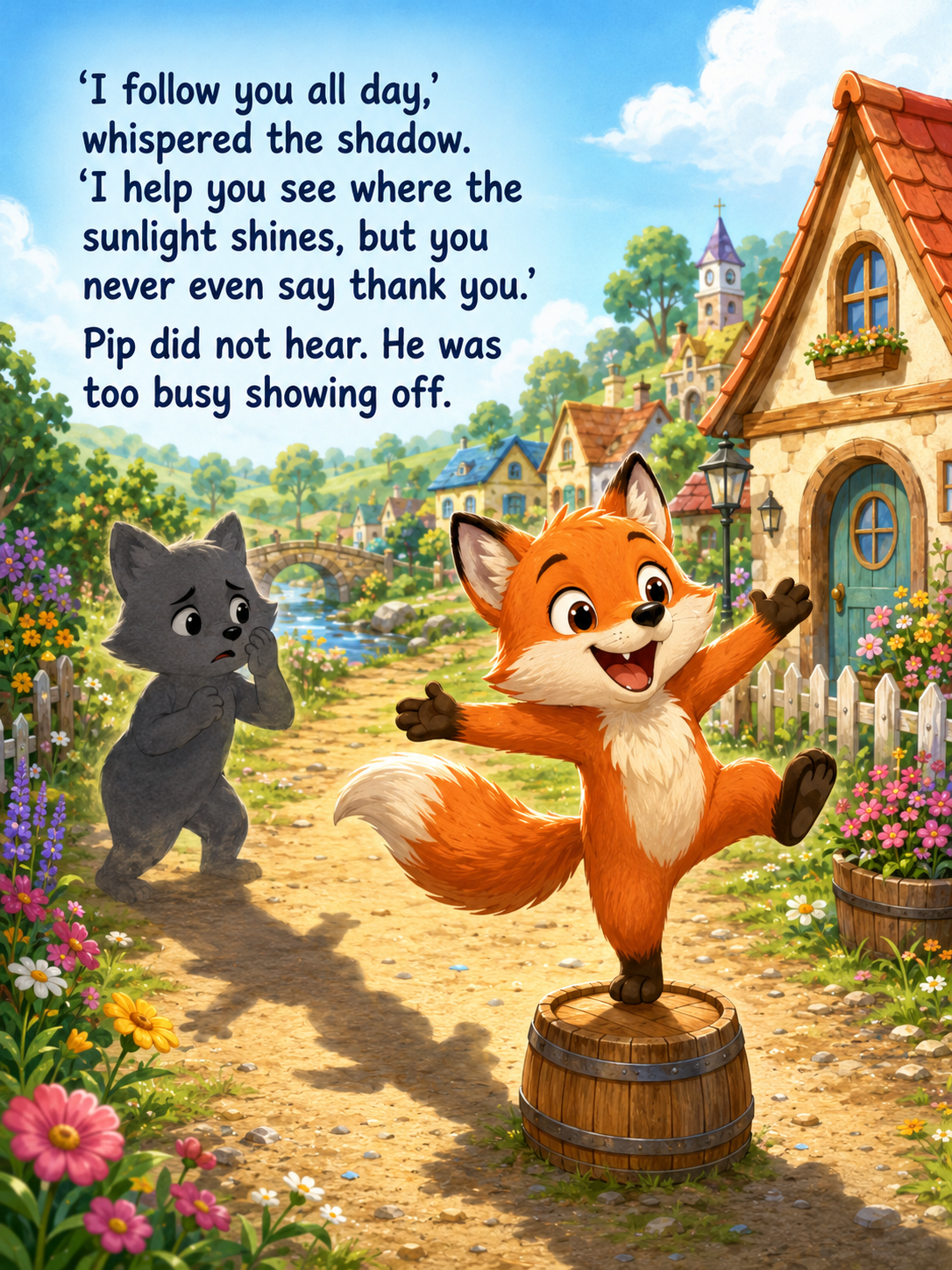 Pip and the Day the Shadows Quit – 20 Page Children’s Digital Storybook