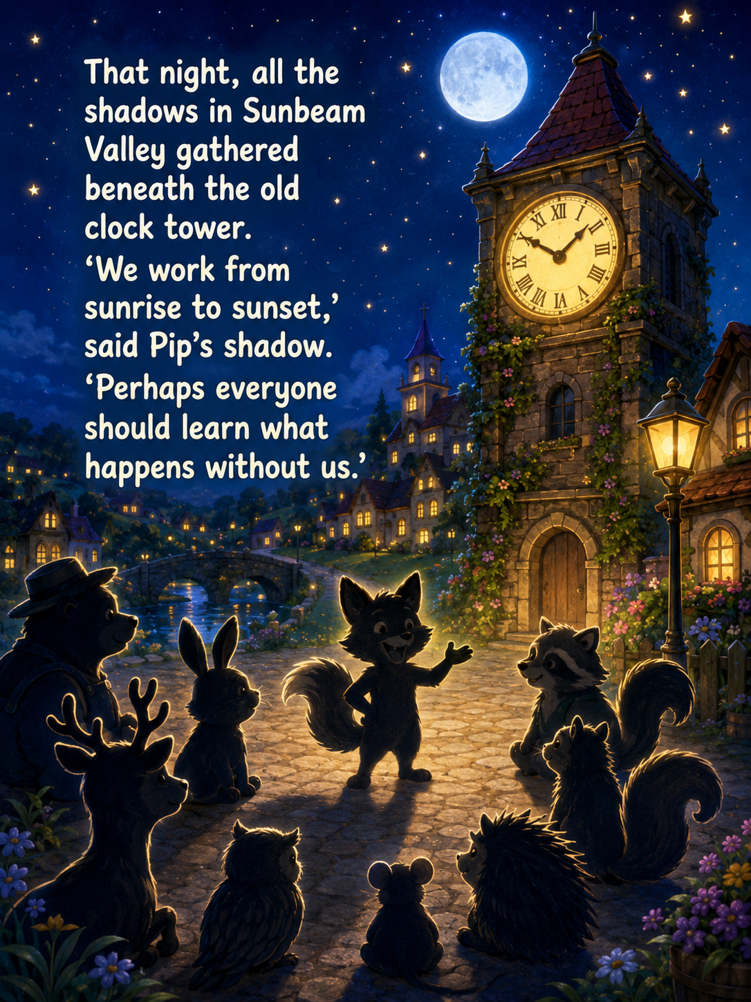 Pip and the Day the Shadows Quit – 20 Page Children’s Digital Storybook