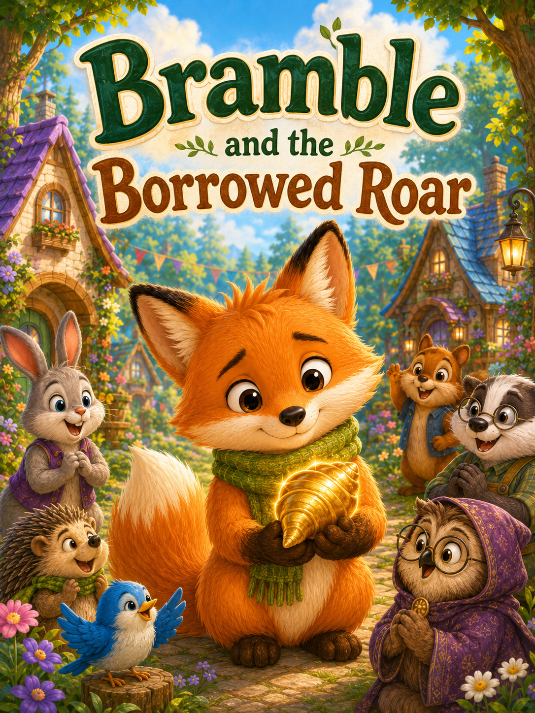 Bramble and the Borrowed Roar – 20 Page Children’s Digital Storybook