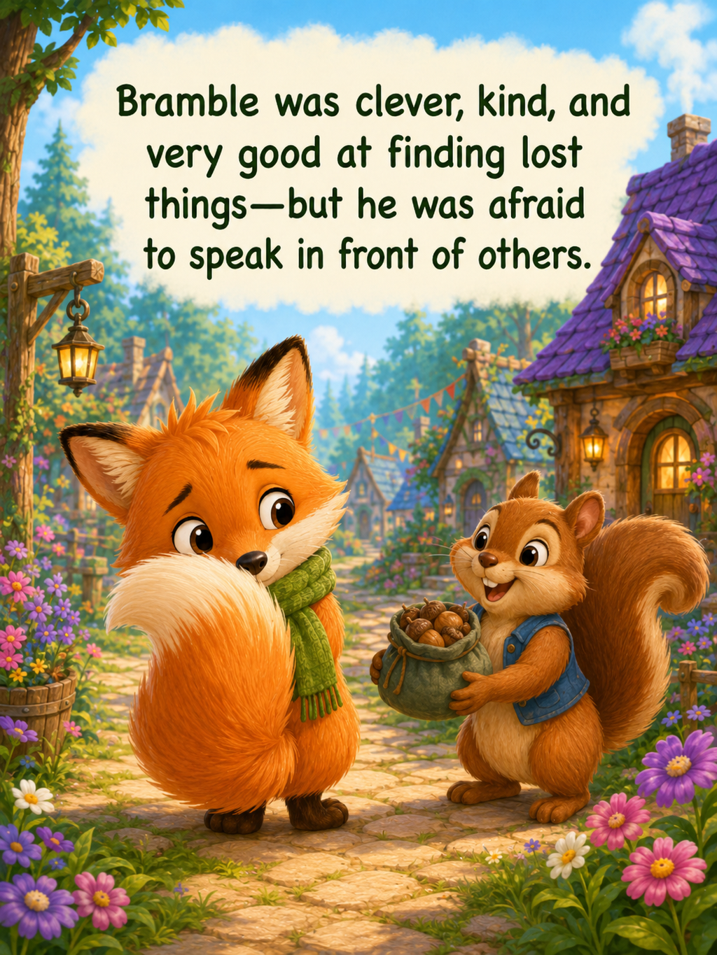 Bramble and the Borrowed Roar – 20 Page Children’s Digital Storybook