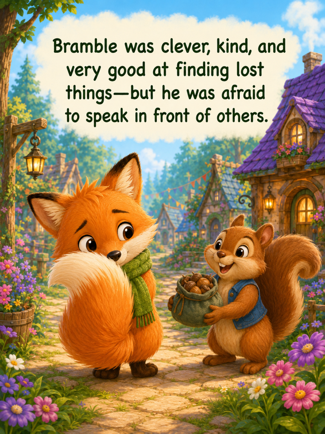 Bramble and the Borrowed Roar – 20 Page Children’s Digital Storybook