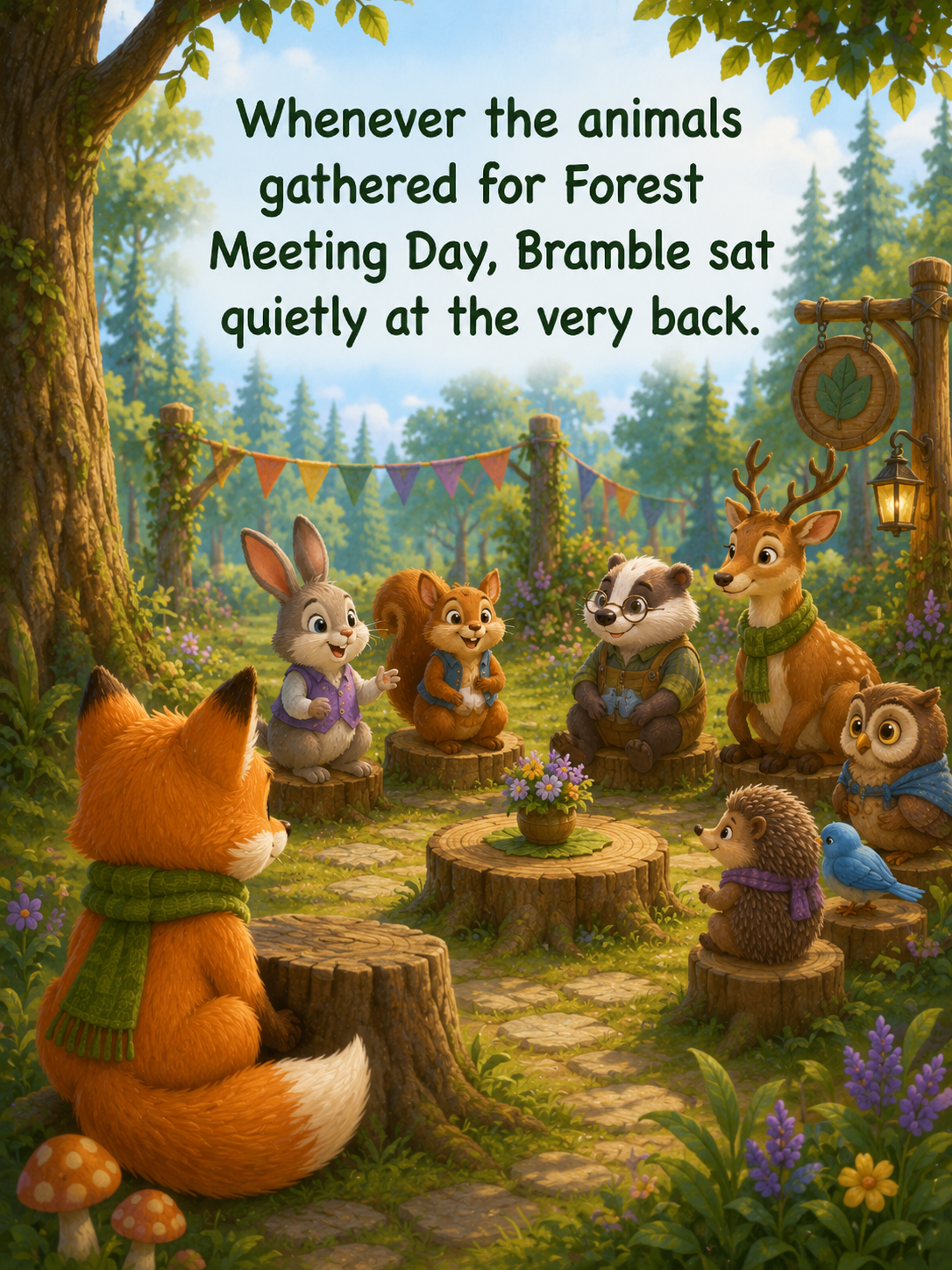 Bramble and the Borrowed Roar – 20 Page Children’s Digital Storybook