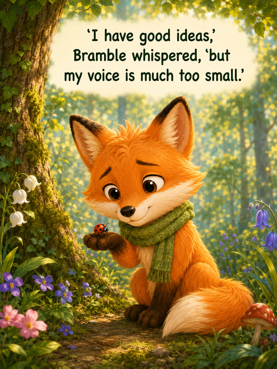 Bramble and the Borrowed Roar – 20 Page Children’s Digital Storybook