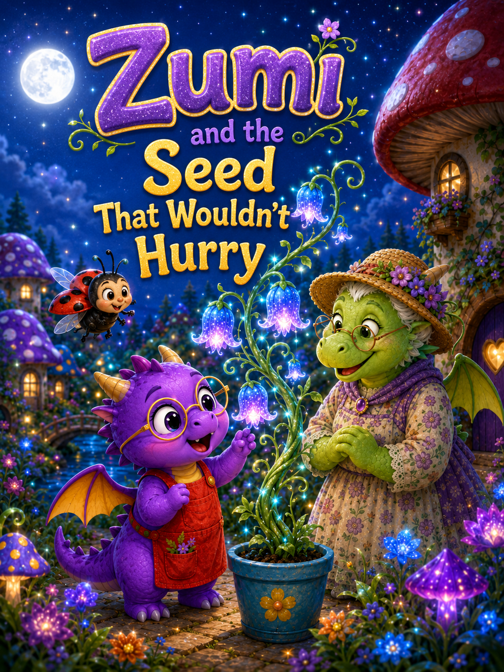 Zumi and the Seed That Wouldn’t Hurry – 20 Page Children’s Digital Storybook