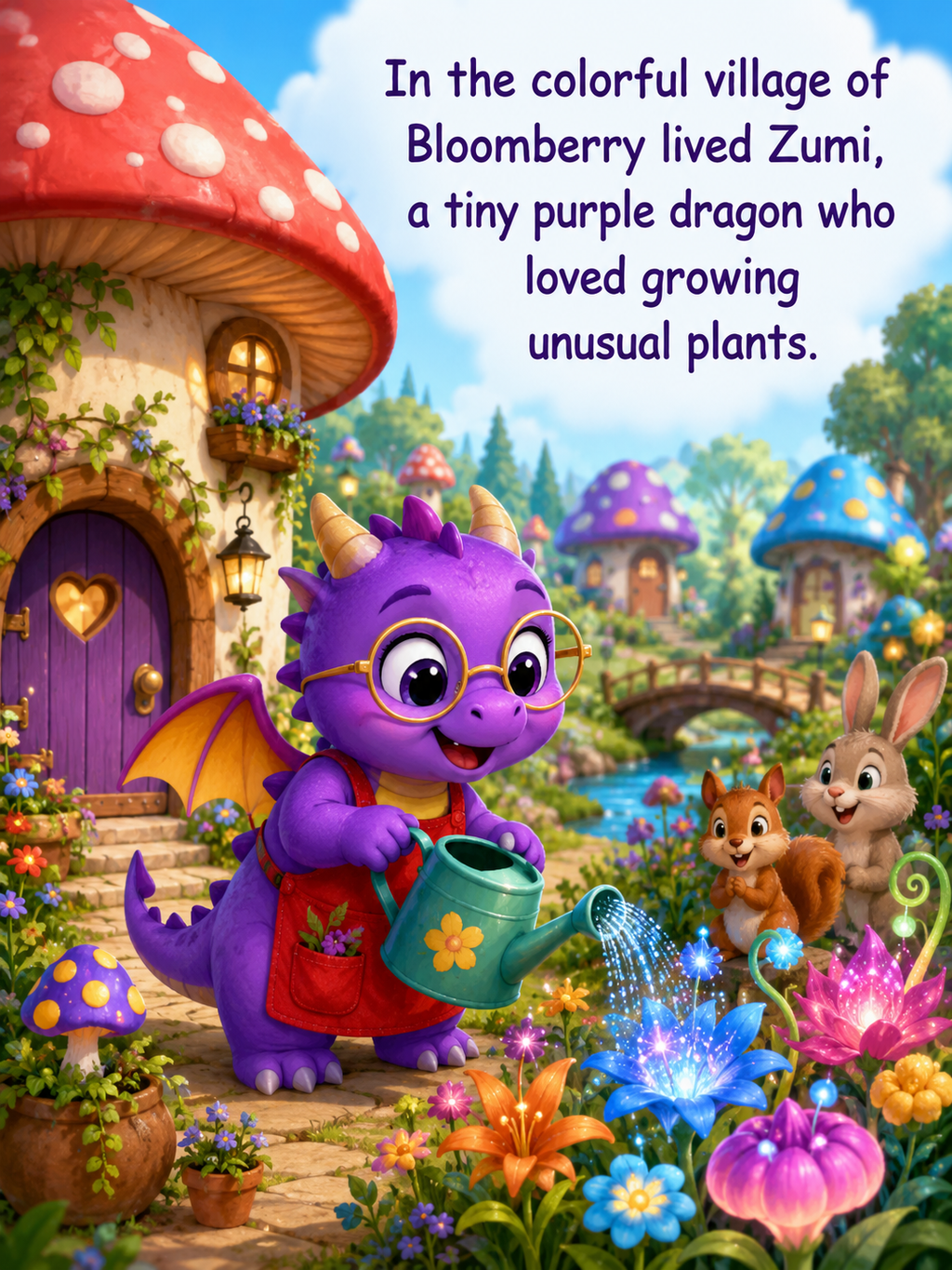 Zumi and the Seed That Wouldn’t Hurry – 20 Page Children’s Digital Storybook