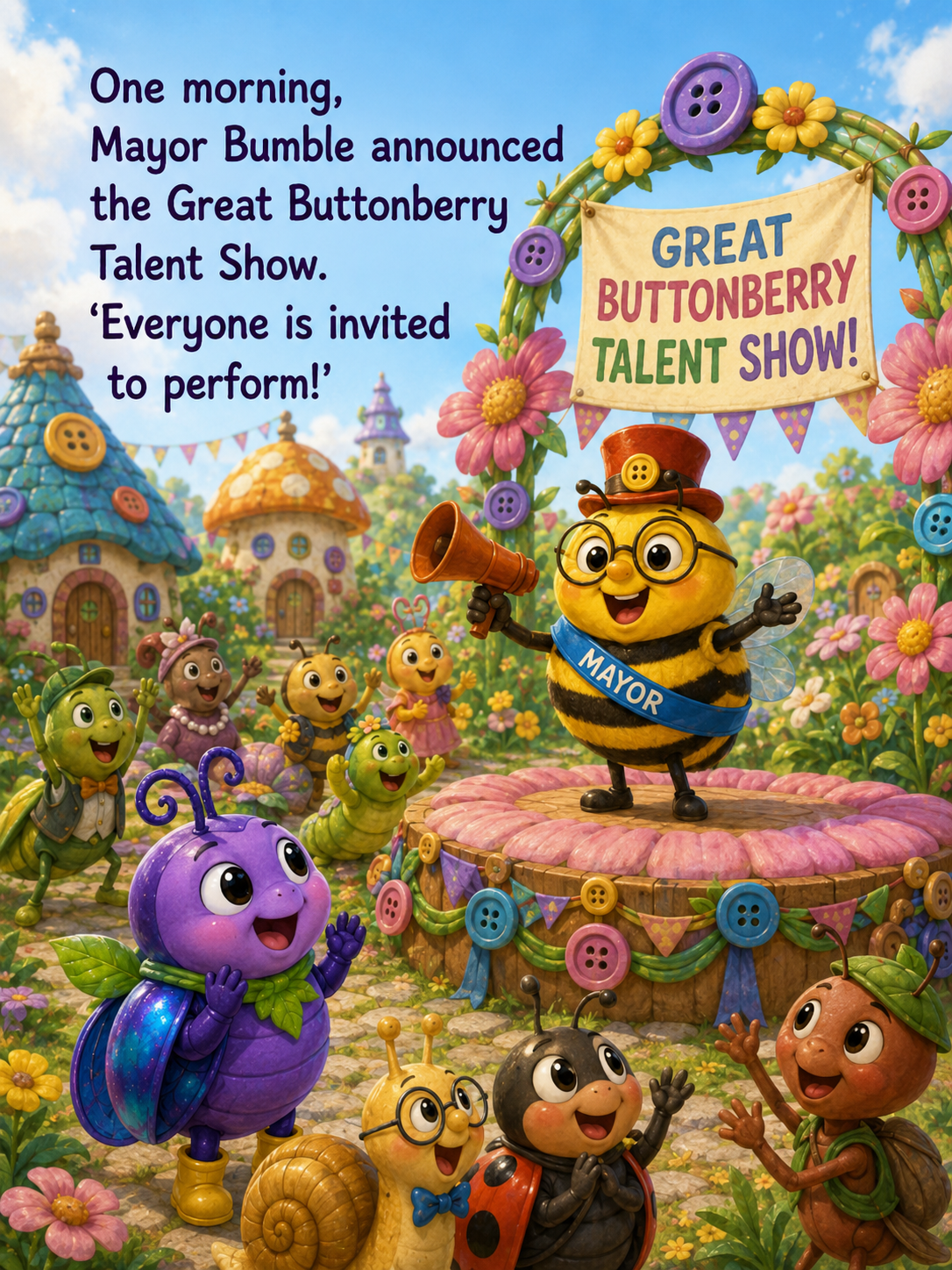 Rumble and the Thunder in His Tummy – 20 Page Children’s Digital Storybook