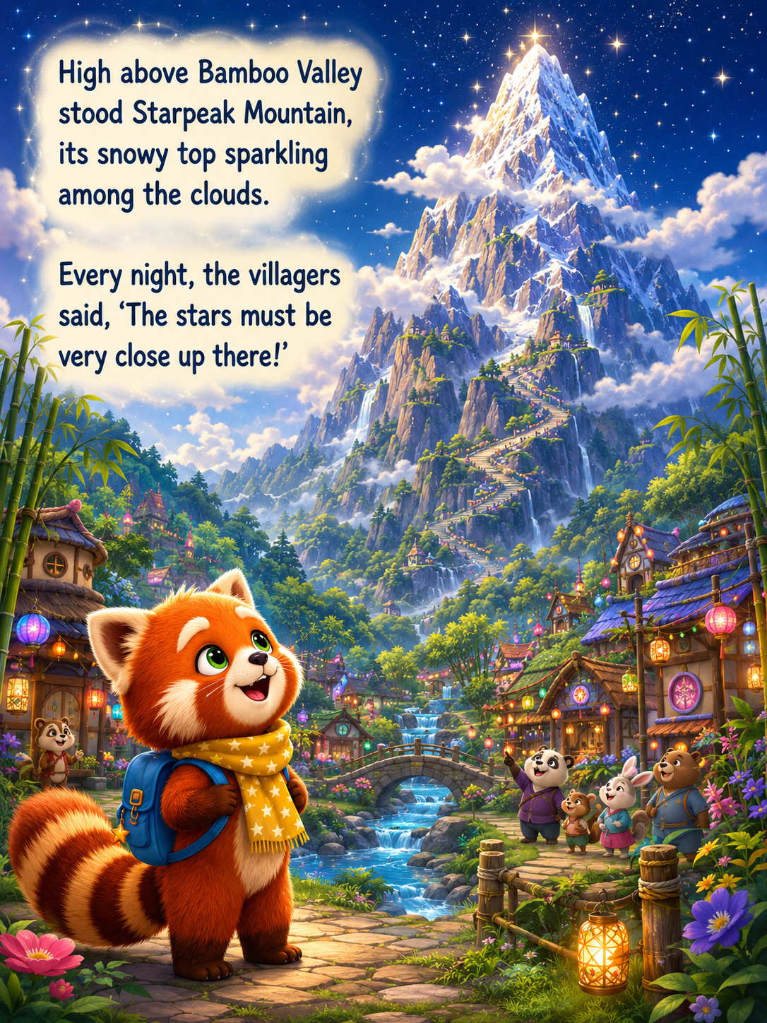 Kiko and the Mountain That Touched the Stars – 20 Page Children’s Digital Storybook