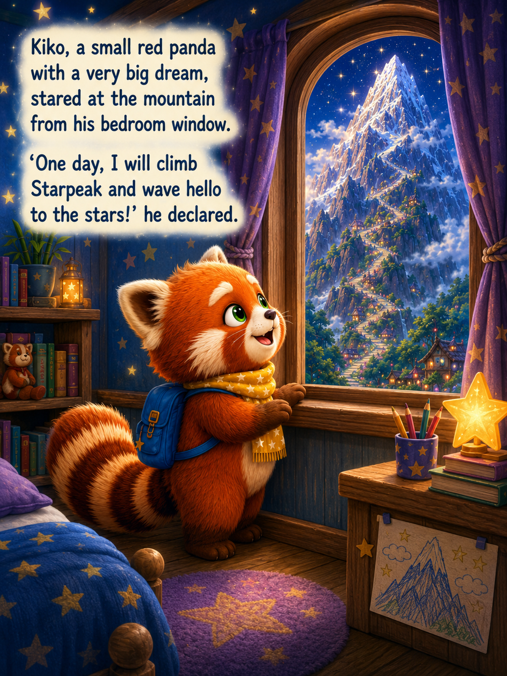 Kiko and the Mountain That Touched the Stars – 20 Page Children’s Digital Storybook