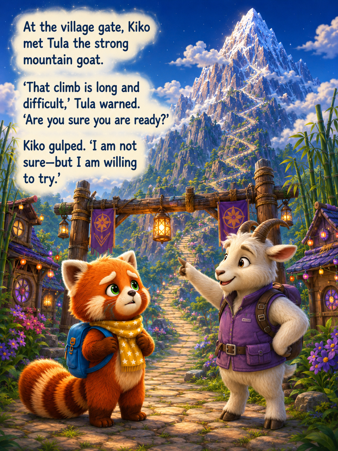 Kiko and the Mountain That Touched the Stars – 20 Page Children’s Digital Storybook