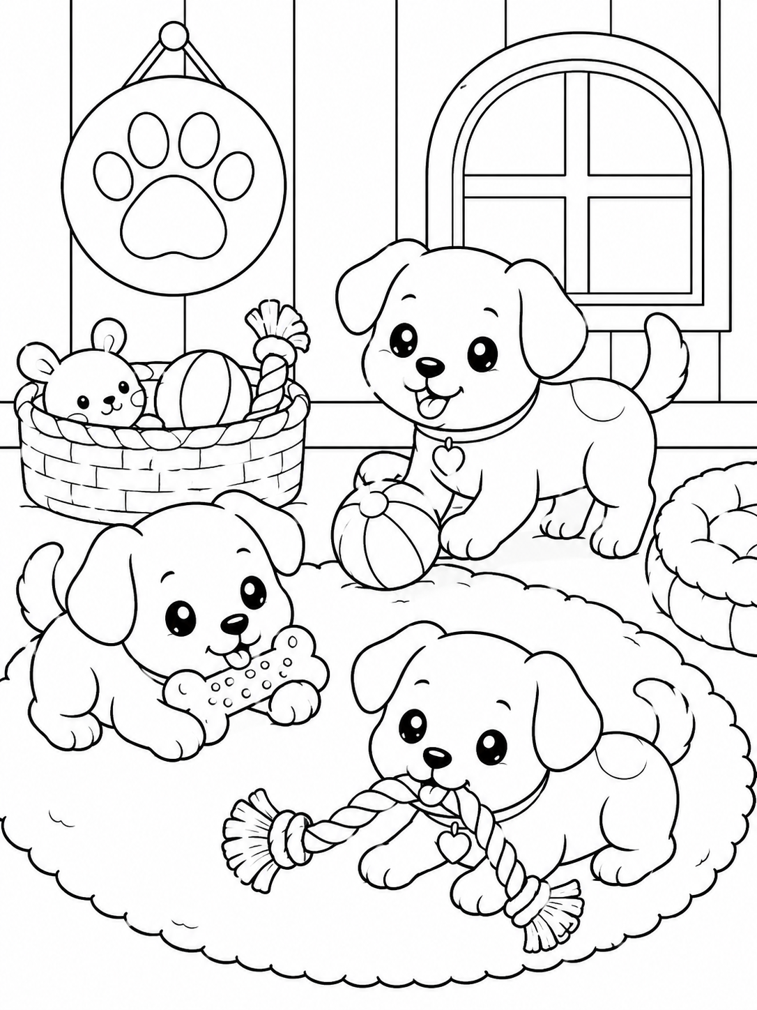 Pet Shop Pals – 30 Printable Coloring Pages (PDF)