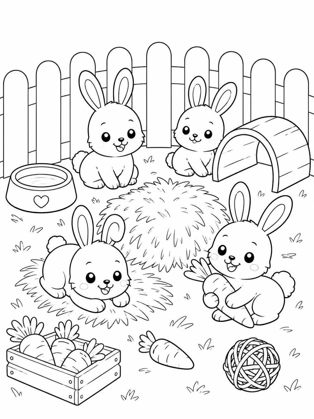Pet Shop Pals – 30 Printable Coloring Pages (PDF)