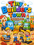 Tiny Builders Town – 30 Printable Coloring Pages (PDF)