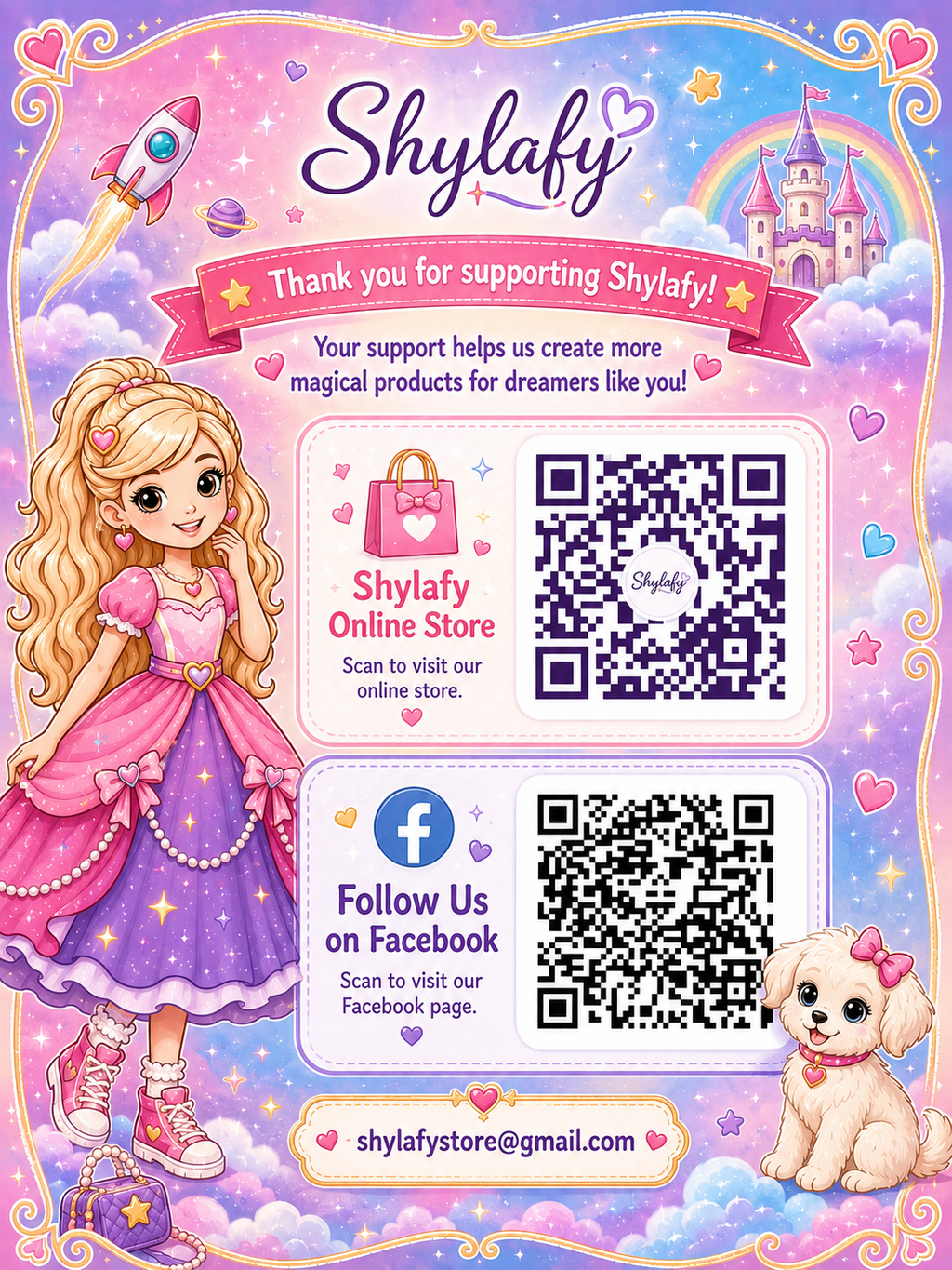 Bella’s Fabulous Dream Life Coloring Book - 30 Printable PDF Pages (US Letter Size: 8.5" × 11")