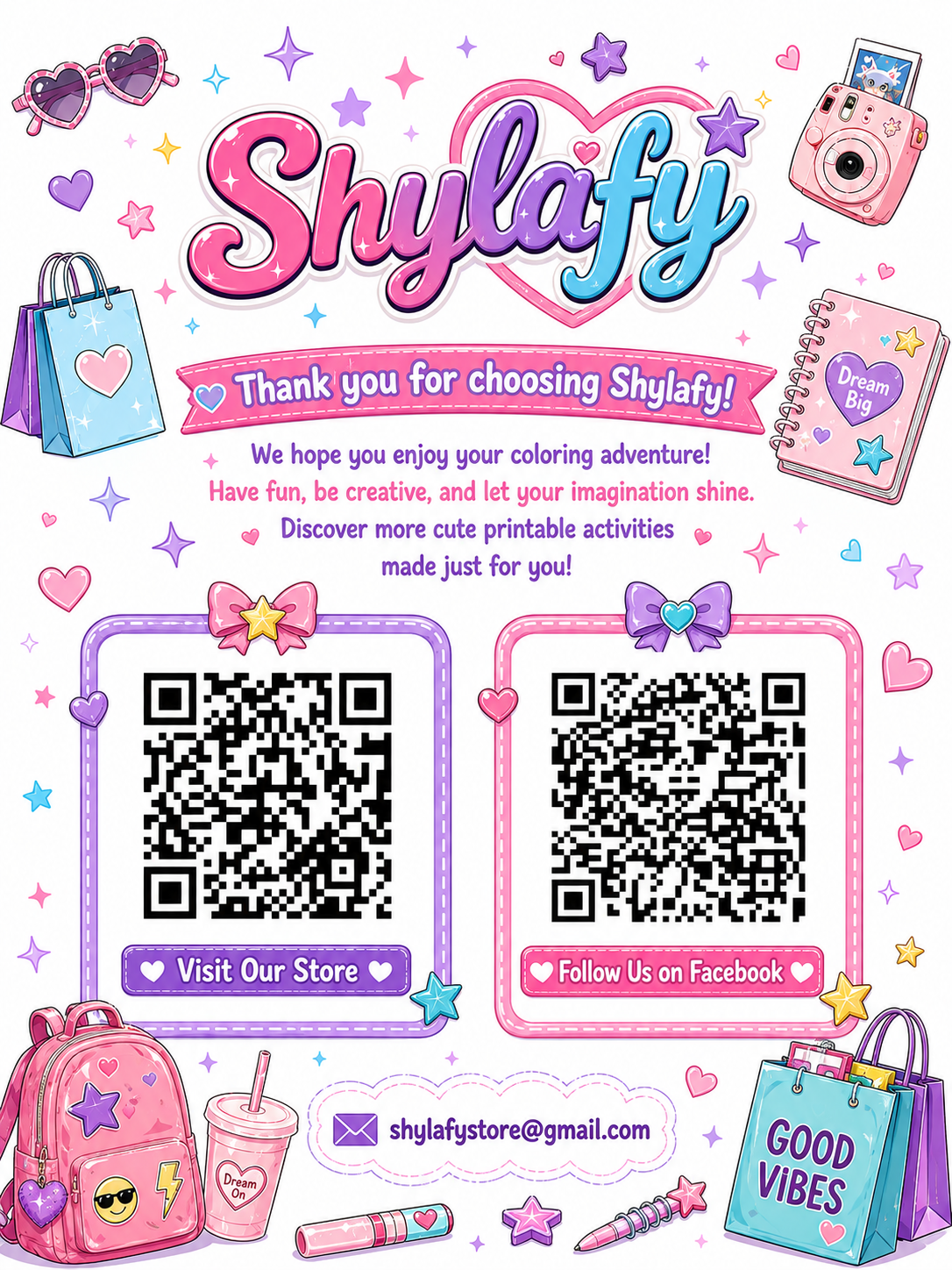 Anime Style Squad Coloring Book - 30 Printable PDF Pages (US Letter Size: 8.5" × 11")