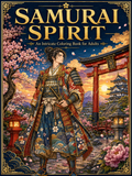 Samurai Spirit Coloring Book - 30 Printable PDF Pages (US Letter Size: 8.5" × 11")