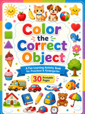 Color the Correct Object - 30 Printable Pages (PDF)