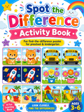 Spot the Difference Activity book - 30 Printable Pages (PDF)