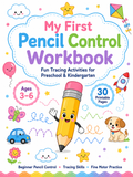 My First Pencil Control Workbook – 30 Printable Pages (PDF)