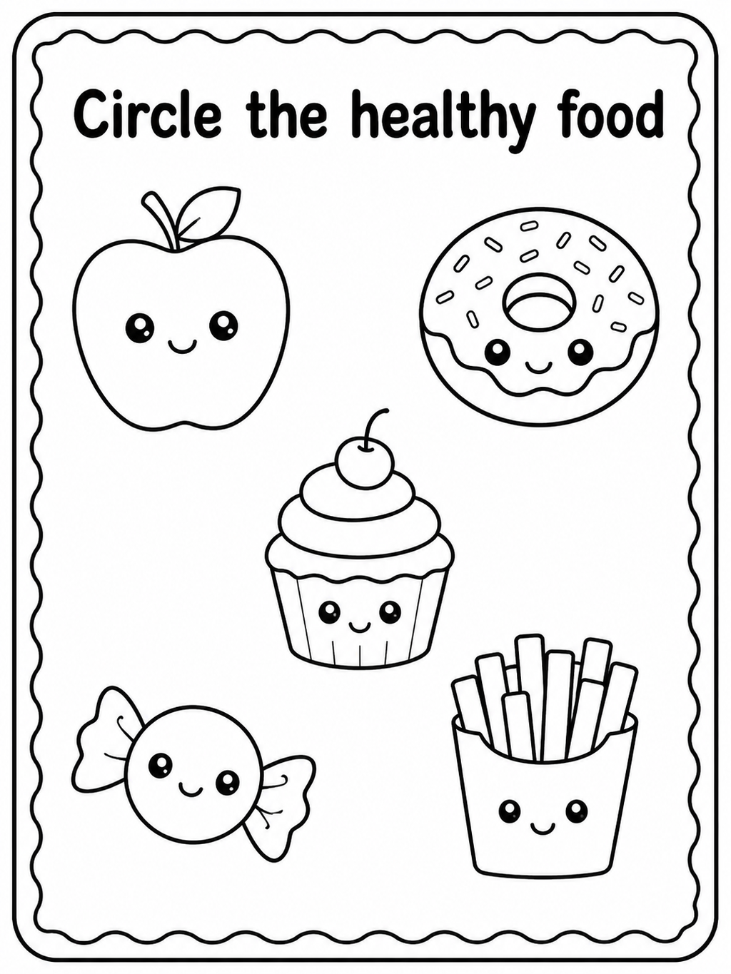 Little Chef workbook – 30 Printable Pages (PDF)