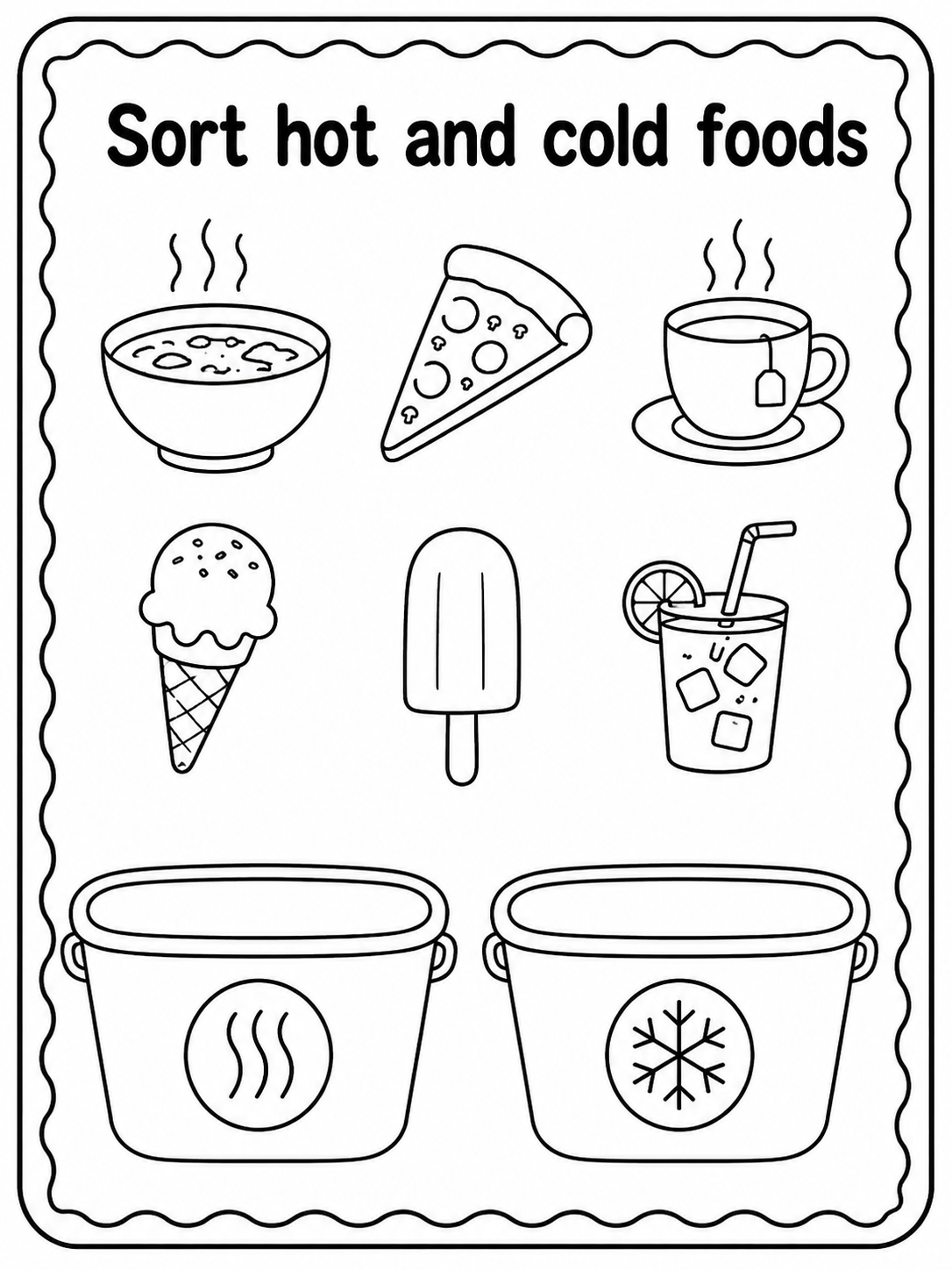 Little Chef workbook – 30 Printable Pages (PDF)