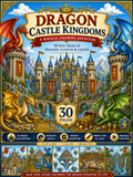 Dragon Castle Kingdoms – Digital Download – 30 Printable Coloring Pages (PDF)