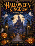 Halloween Kingdom 2 Coloring Book – Digital Download – 30 Printable Coloring Pages (PDF)