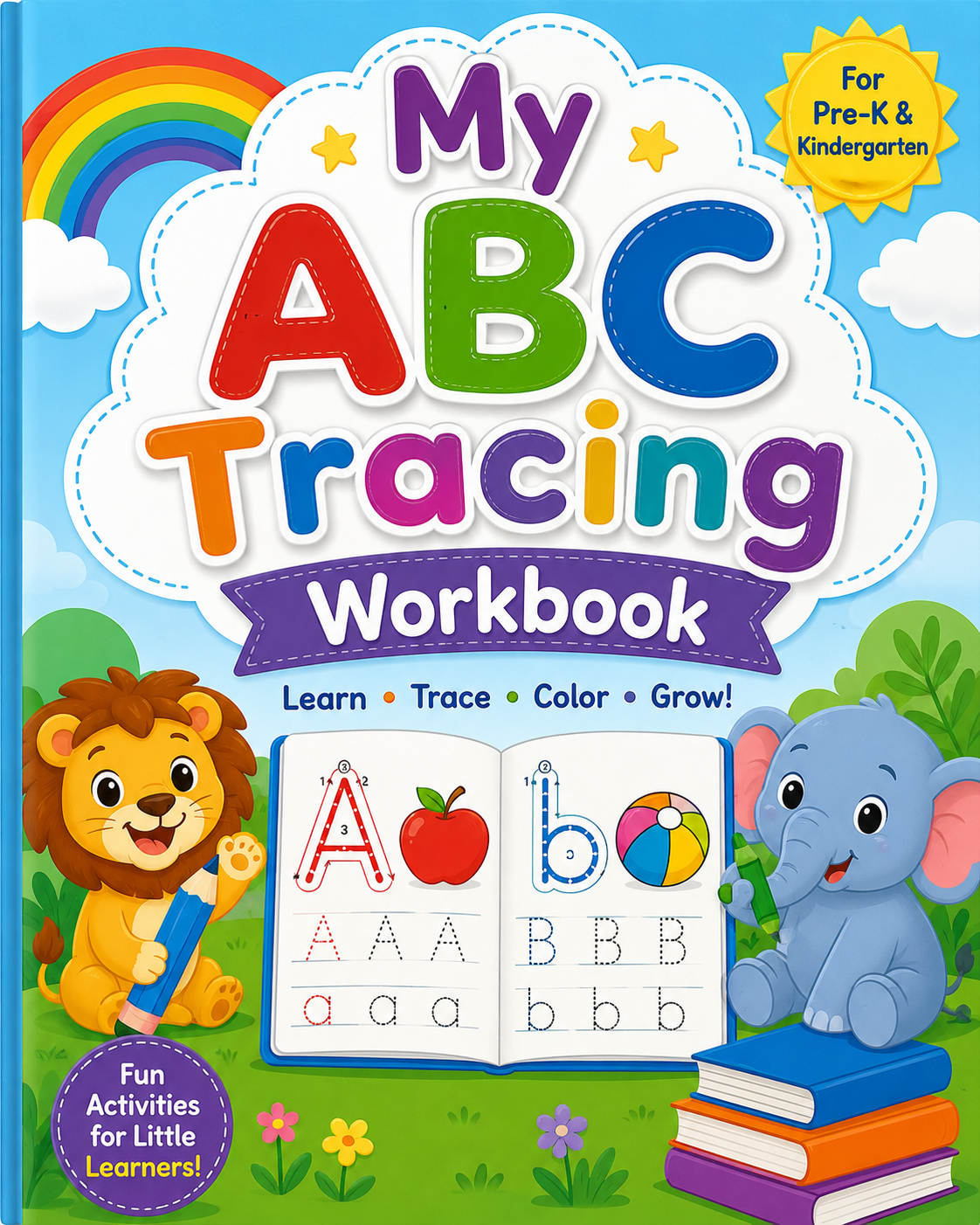 My ABC Tracing Workbook –Digital Download – 26 Printable Pages
