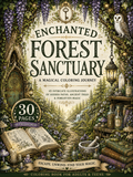 Enchanted Forest Sanctuary Coloring book - Digital Download 30 Printable Coloring Page (PDF)
